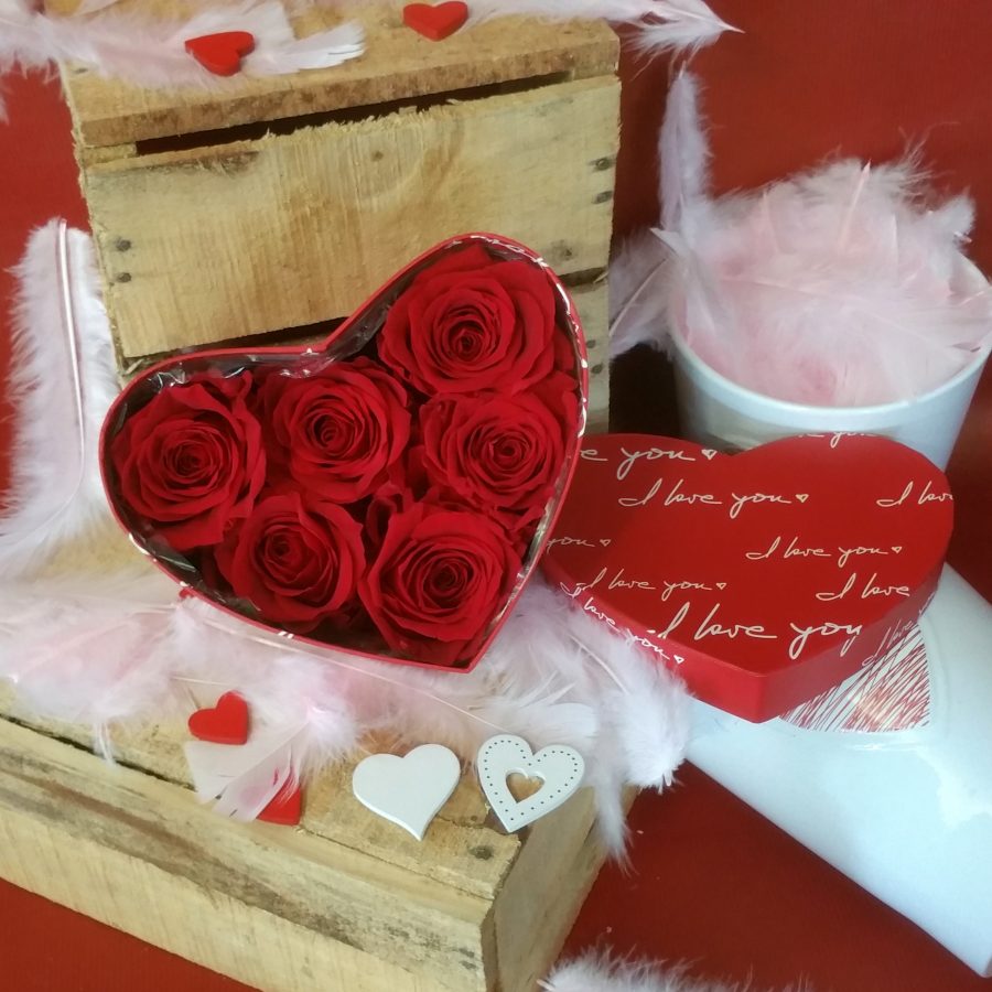 Cadeau Femme Rose éternelle Avec Collier – Coffret Cadeau Romantique Anniversaire, Saint-Valentin, Fête Des Mères | Fleur Préservée + Bijou - 9